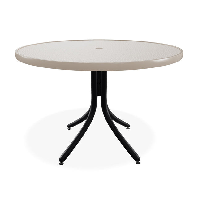 Telescope Dining Height 42" Round Value Hammered Top Table - T900-2W50LEG 