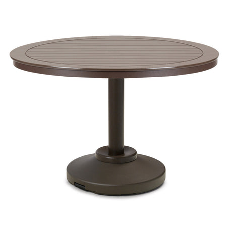 Telescope Dining Height 54" Round Origins Top Table w/ 120lb Pedestal 
