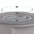 Telescope Fire Tables 25" Round Glass Surround - 4F00-GLS 