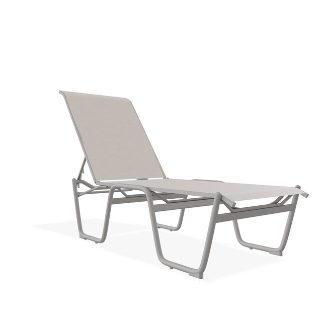 Telescope Gardenella Sling 16" Four-Position Lay-flat Stacking Armless Chaise - 7L30 