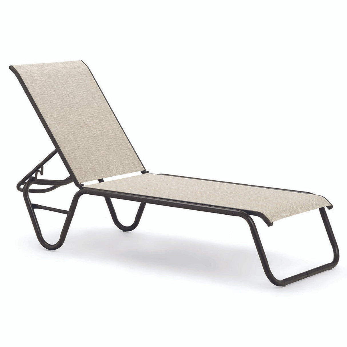 Telescope Gardenella Sling Four-Position Lay-flat Stacking Armless Chaise - 8080 10