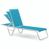 Telescope Gardenella Sling Four-Position Lay-flat Stacking Armless Chaise - 8080 12