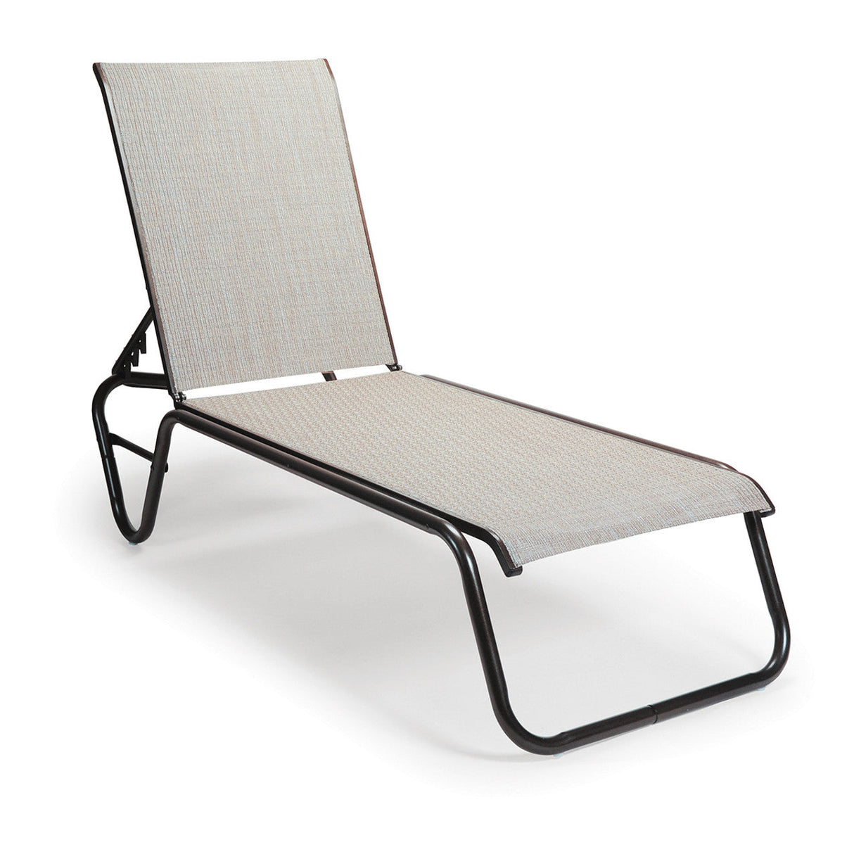 Telescope Gardenella Sling Four-Position Lay-flat Stacking Armless Chaise - 8080 14