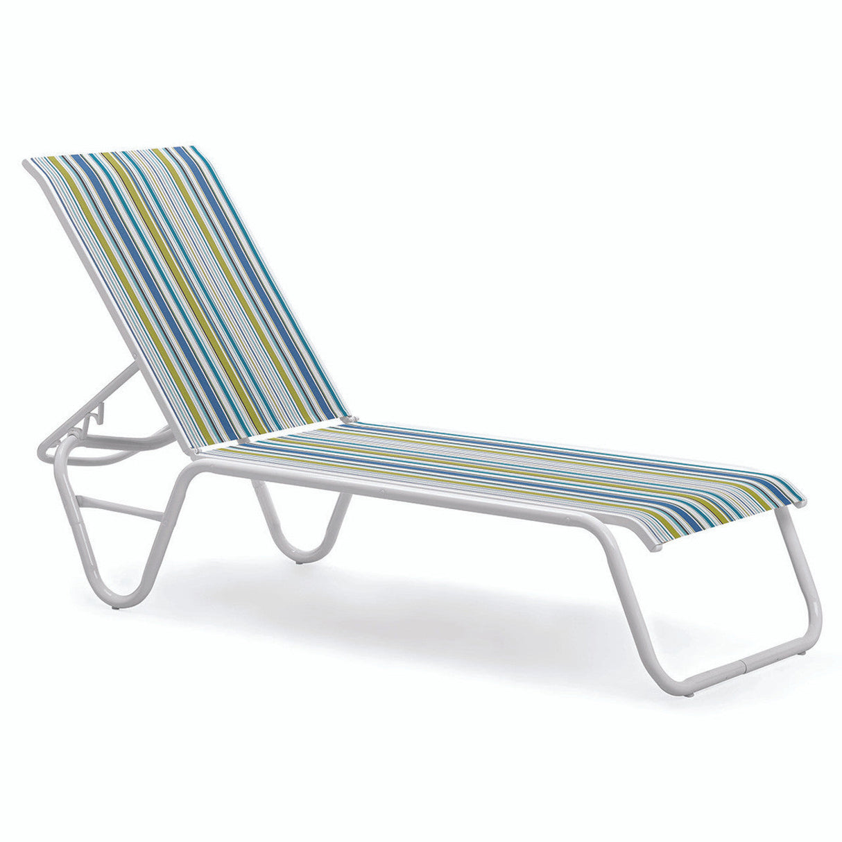 Telescope Gardenella Sling Four-Position Lay-flat Stacking Armless Chaise - 8080 5