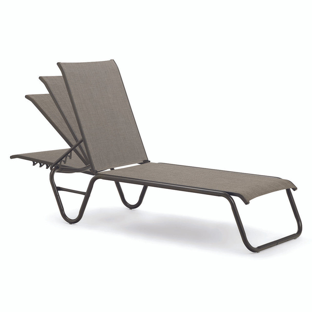 Telescope Gardenella Sling Four-Position Lay-flat Stacking Armless Chaise - 8080 8