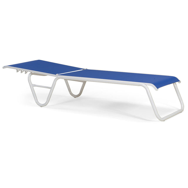 Telescope Gardenella Sling Four-Position Lay-flat Stacking Armless Chaise - 8080 