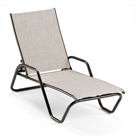 Telescope Gardenella Sling Four-Position Stacking Chaise - 7720 