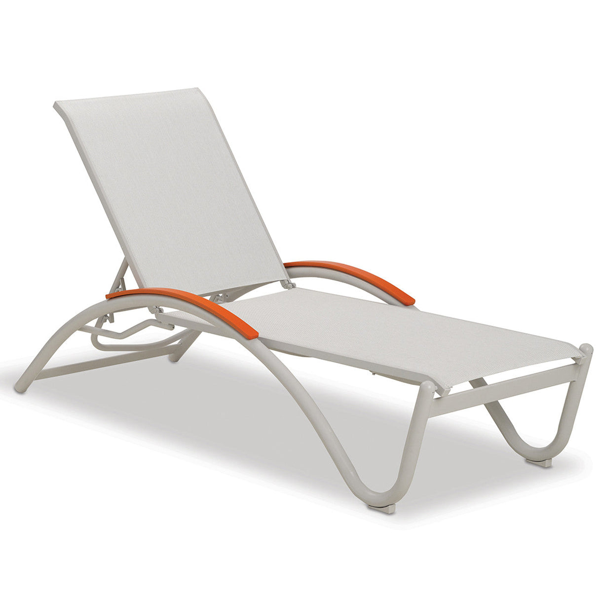 Telescope Helios Contract Sling Four-Position Lay-flat Stacking Chaise - 70C0 1