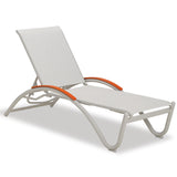 Telescope Helios Contract Sling Four-Position Lay-flat Stacking Chaise - 70C0 1