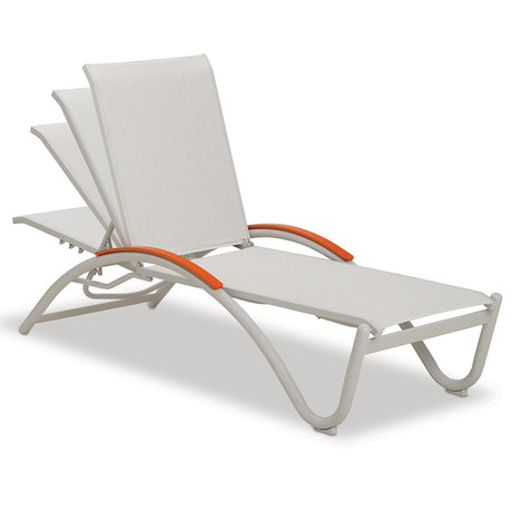 Telescope Helios Contract Sling Four-Position Lay-flat Stacking Chaise - 70C0 2