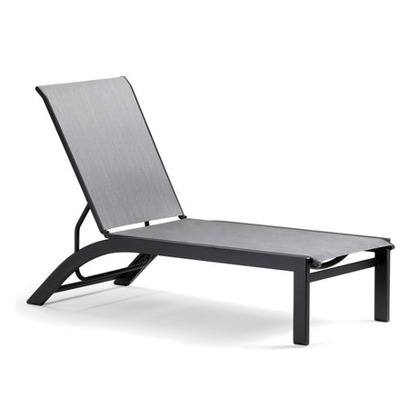 Telescope Kendall Sling Lay-flat Stacking Armless Chaise - 9100 