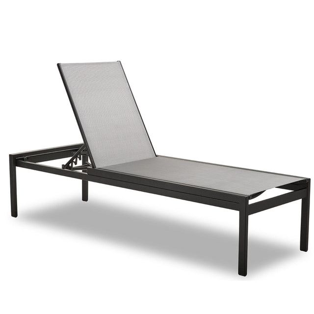Telescope Kendall Sling Lay-flat Stacking High Bed Armless 18" Chaise - 9K30 