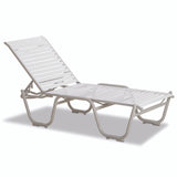 Telescope Reliance Contract Strap 16" Four-Position Lay-flat Stacking Armless Chaise - 7R30 