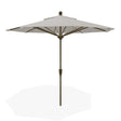 Telescope Value Market 11' Market Umbrella w/ Powdercoat Aluminum Frame and Autotilt - 110 