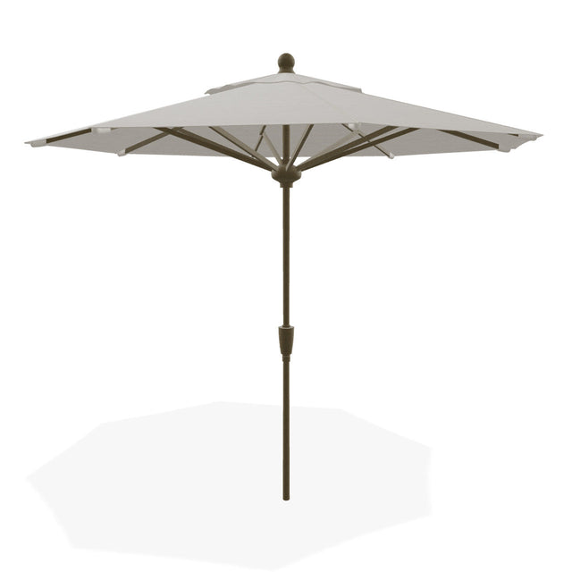 Telescope Value Market 11' Market Umbrella w/ Powdercoat Aluminum Frame and Autotilt - 110 