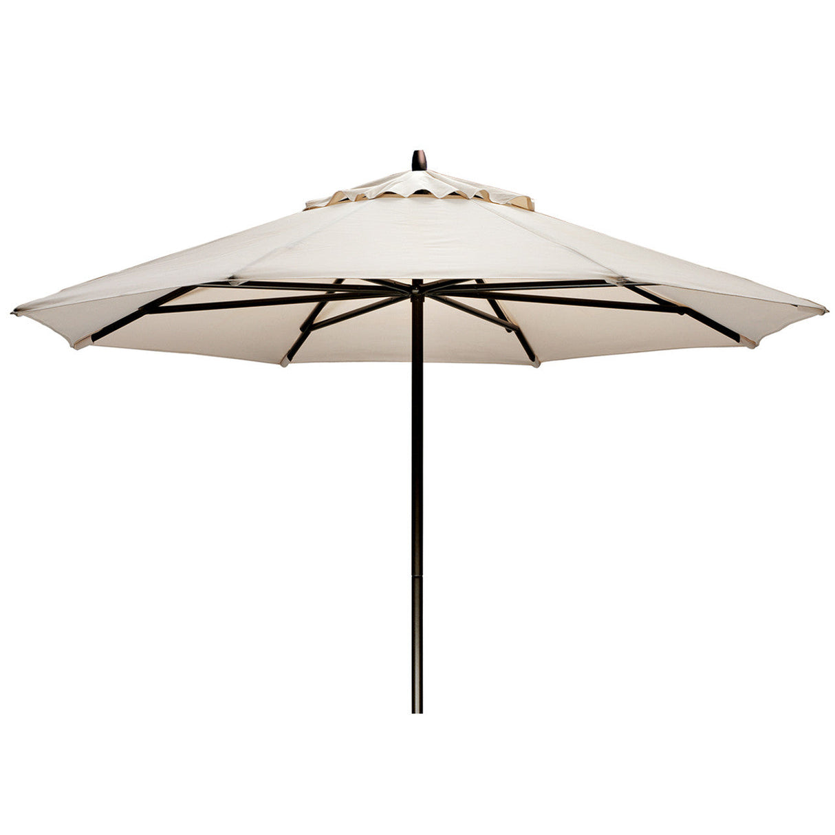Telescope Value Market 9' Market Umbrella w/ Powdercoat Aluminum Frame and Autotilt - 190 