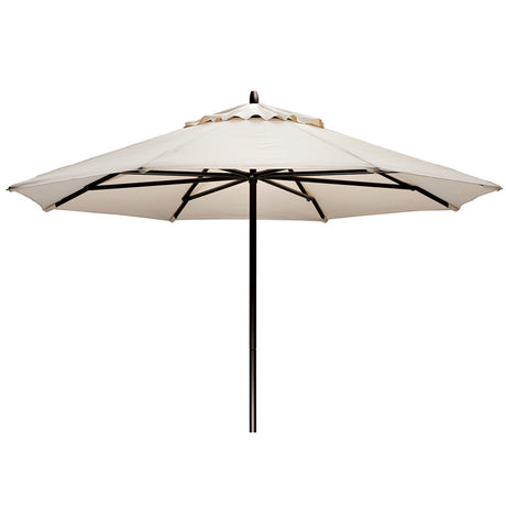 Telescope Value Market 9' Market Umbrella w/ Powdercoat Aluminum Frame and Autotilt - 190 