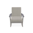 Telescope Wexler MGP Cushion Chat Height Rocker w/ Rustic Arms - R030 