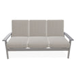 Telescope Wexler MGP Cushion Chat Height Three-Seat Sofa w/ Rustic Arms - R0R0 