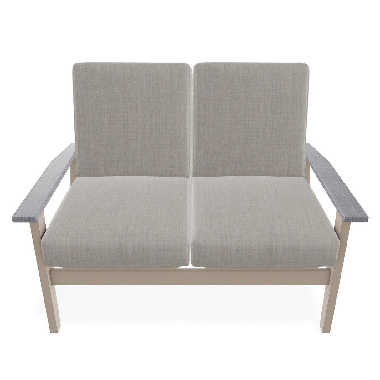 Telescope Wexler MGP Cushion Chat Height Two-Seat Loveseat w/ MGP Arms - 5W40 
